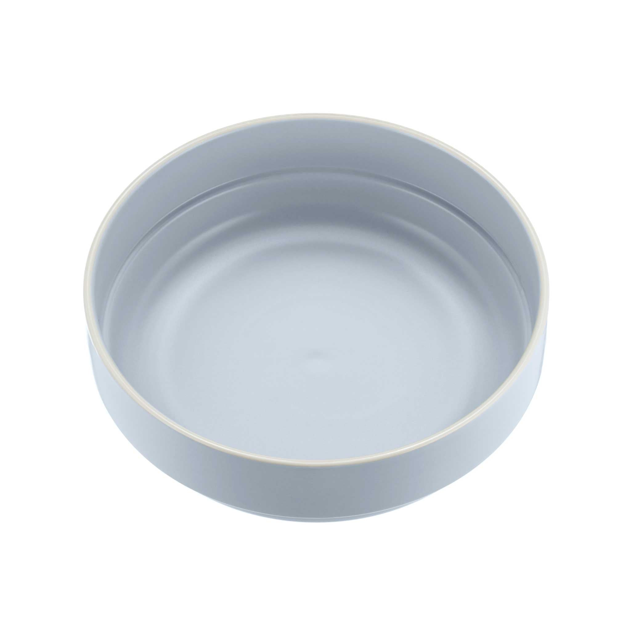 Blue Ceramic Pasta / Salad Bowl from China Blue