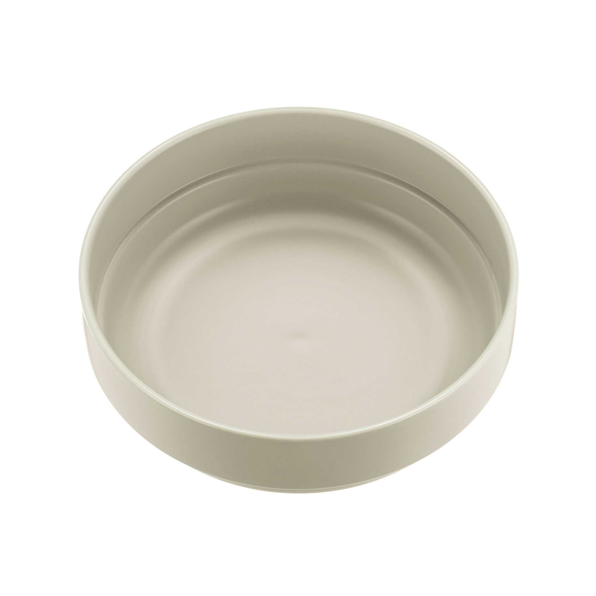 Sand Ceramic Pasta / Salad Bowl from China Blue