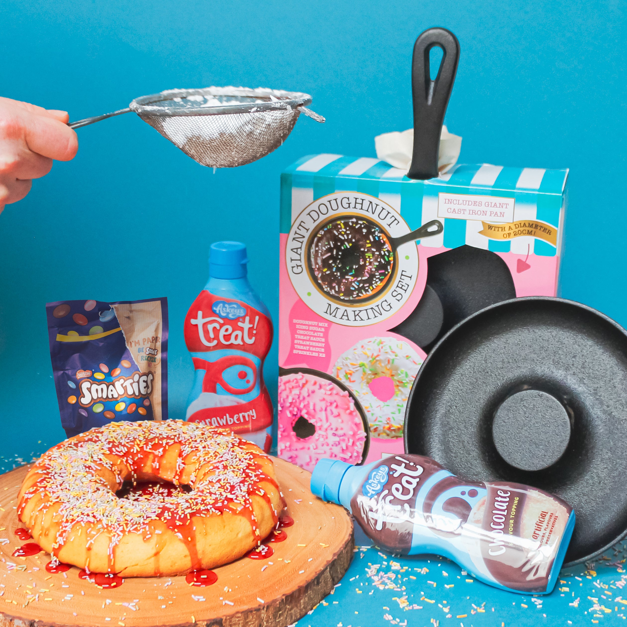 Giant Doughnut Maker - With Smarties!