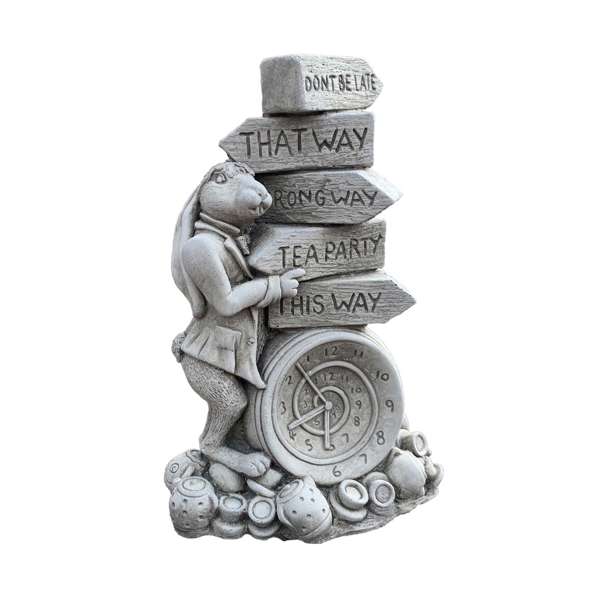March Hare Stone Garden Ornament from China Blue