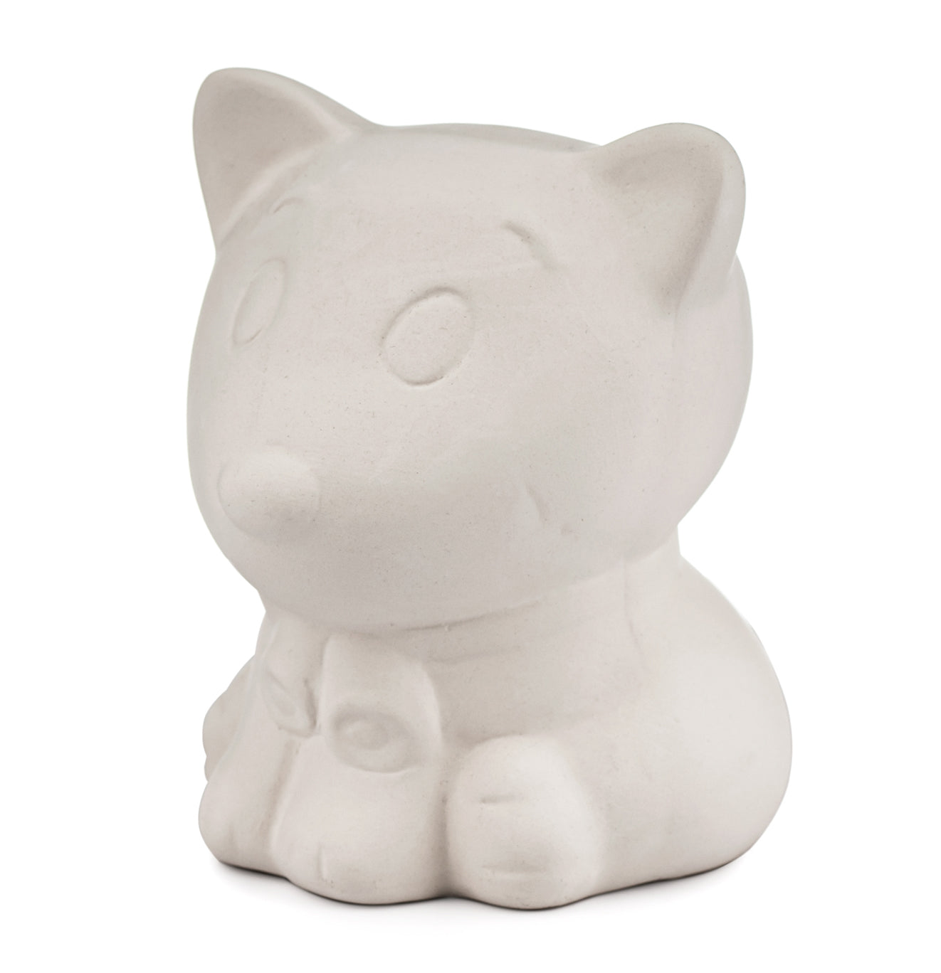 Paint Your Own Ceramic Mini Cat Money Box