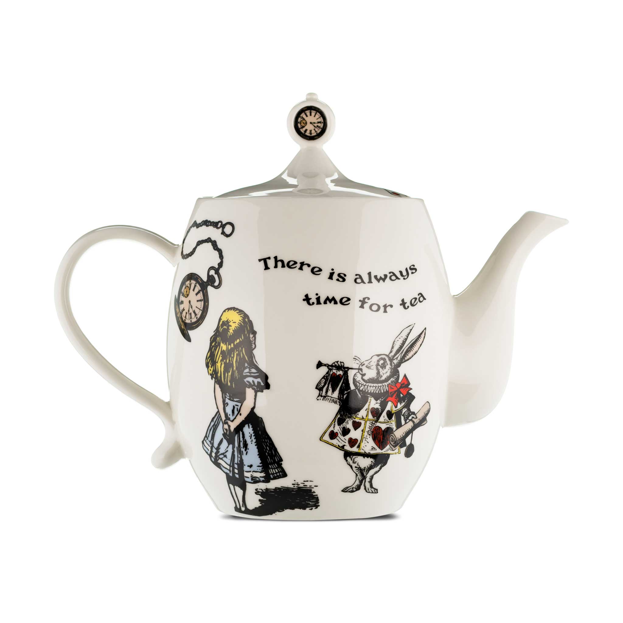 Alice in Wonderland teapot from China Blue