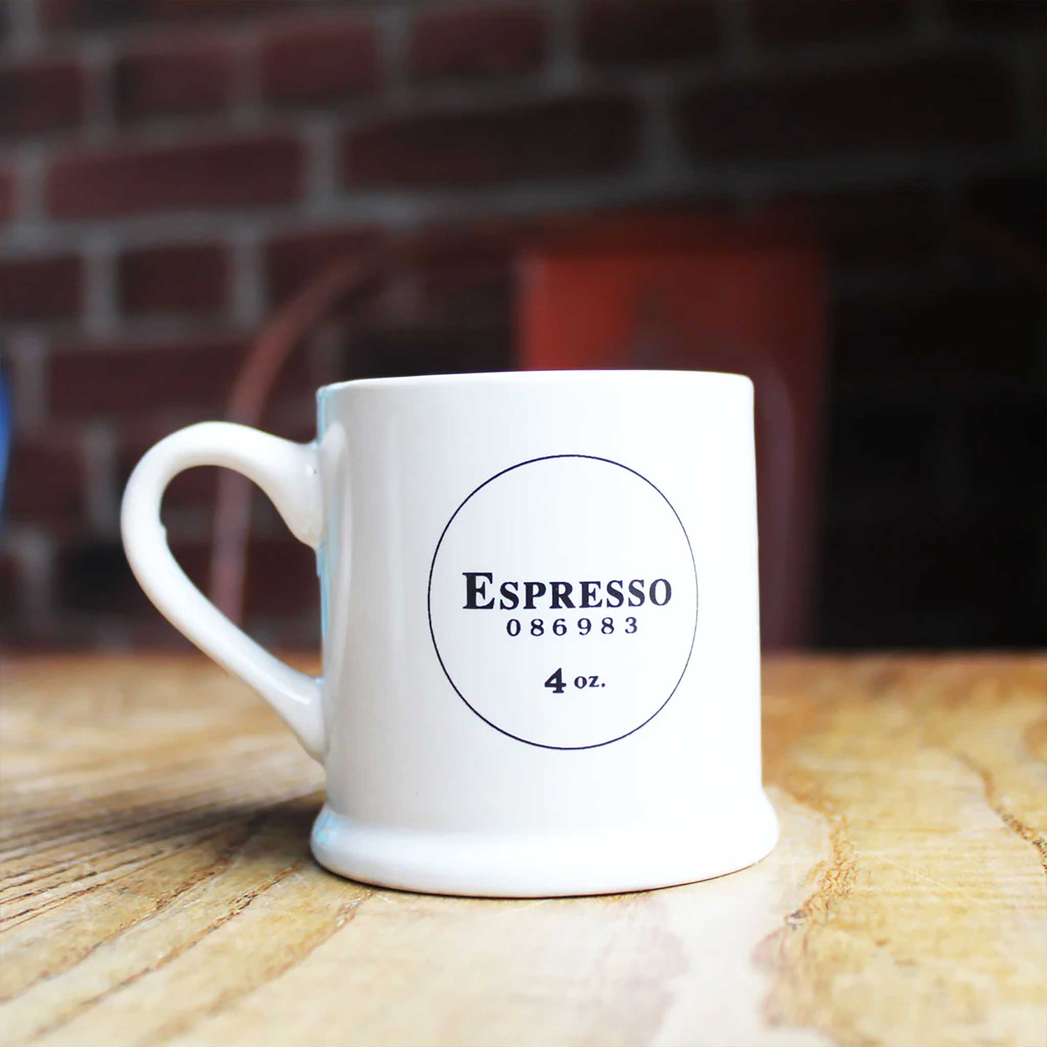 White Espresso Mug from China Blue